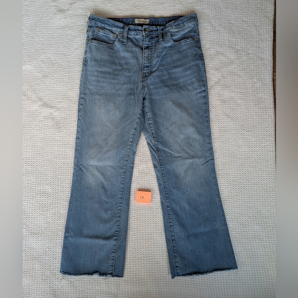Madewell Cali Demi Boot Cut Jean // Light Wash